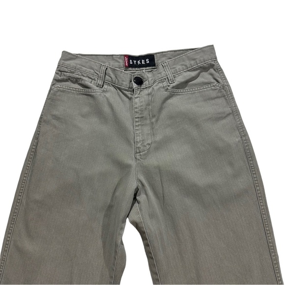 Vintage Levis Sykes Men Grey Wash Jeans Sz 32x30 Textured 100% Cotton Denim - Picture 2 of 11